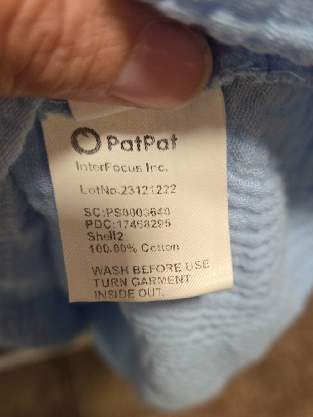 PatPat Textured Smocked Dress - Picture 4 of 4